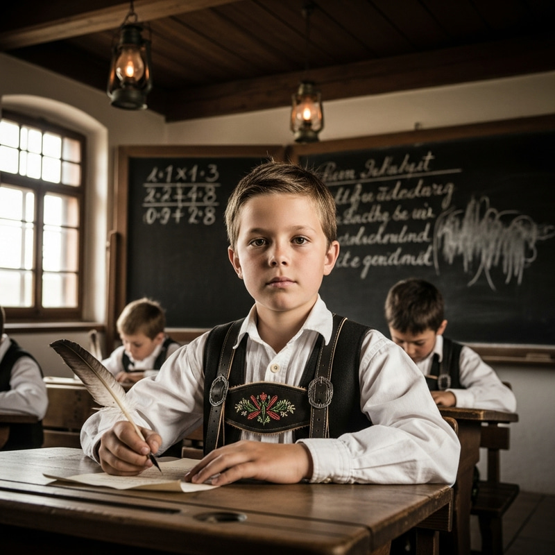Step into 19th Century Village School | Authentic Classroom Setting Step into 19th Century Village School | Authentic Classroom Setting
