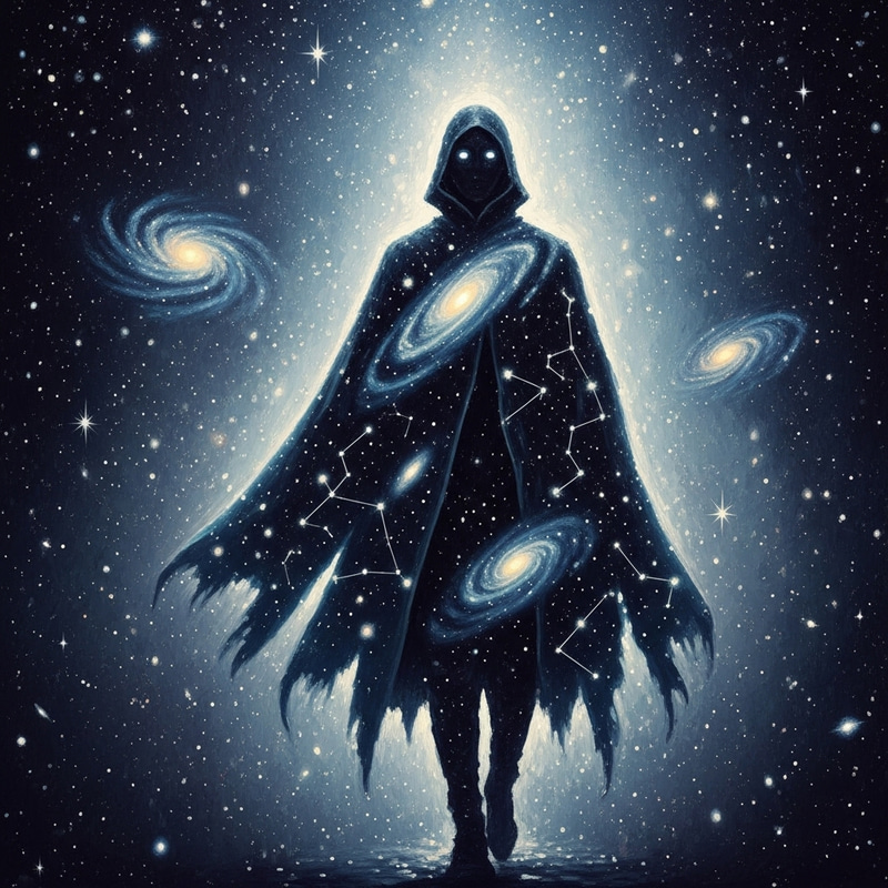 Starry Wanderer Painting | Impressionist Style Starry Wanderer Painting | Impressionist Style