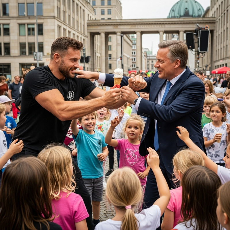 Mr. Beast vs. Joe Biden: Epic Showdown in Berlin Mr. Beast vs. Joe Biden: Epic Showdown in Berlin