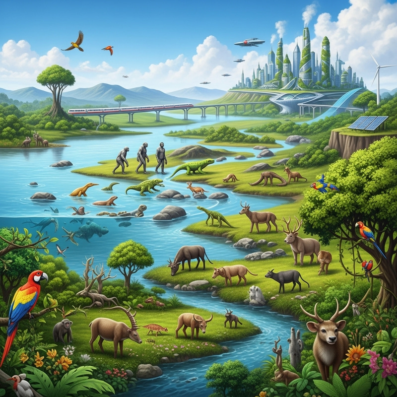 Survival, Evolution, Revolution: A Dynamic Landscape Journey Survival, Evolution, Revolution: A Dynamic Landscape Journey