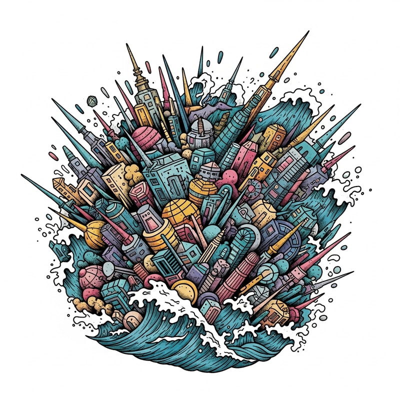 Abstract Chaos: Visual Representation of Lack of Structure Abstract Chaos: Visual Representation of Lack of Structure