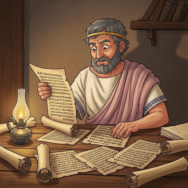 Socrates Studying Philosophy | Classic Ancient Greek Era
