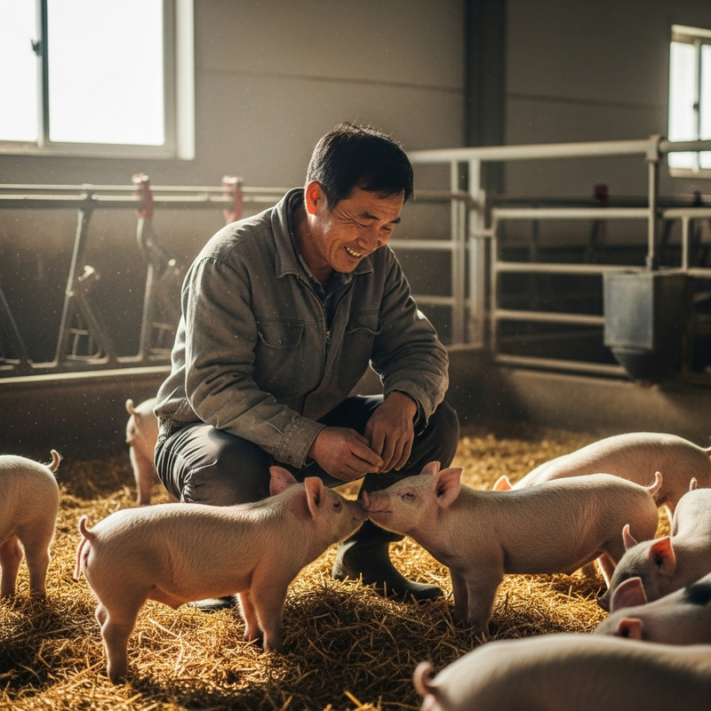 Documentary of a Dedicated Korean Pig Farmer Documentary of a Dedicated Korean Pig Farmer