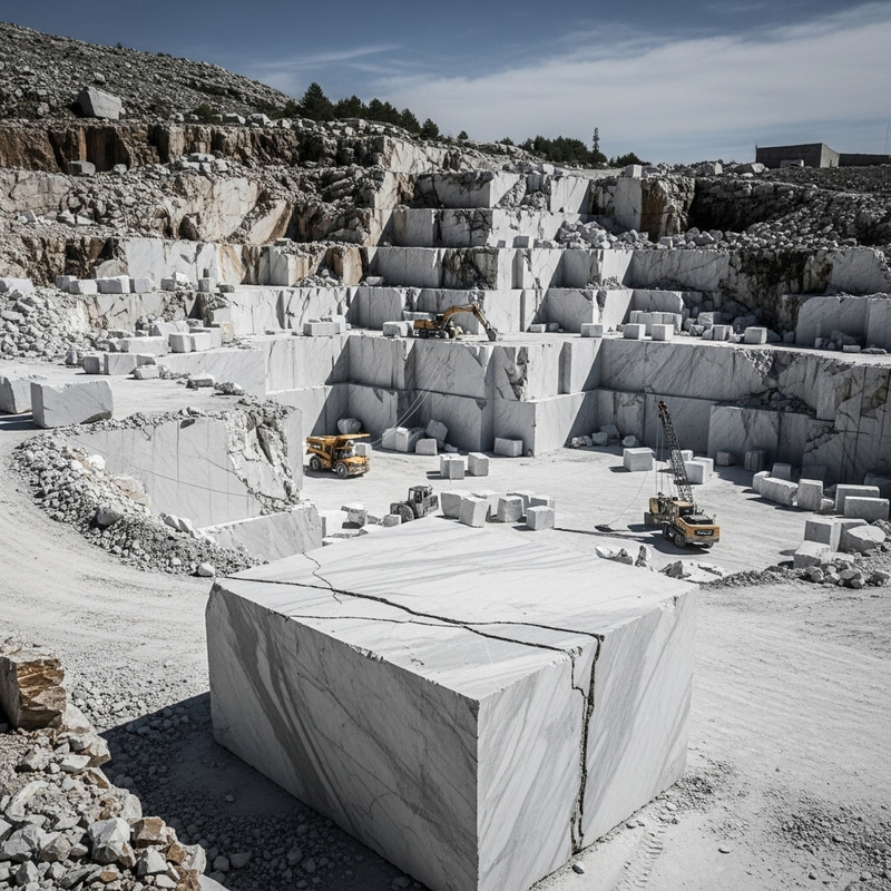 Marble Quarry: Magnificent Stone Extraction Marble Quarry: Magnificent Stone Extraction
