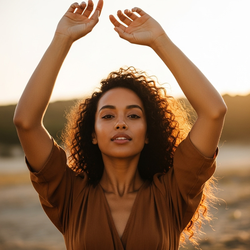 Brown-Skinned Girl: Radiant Beauty With Grace