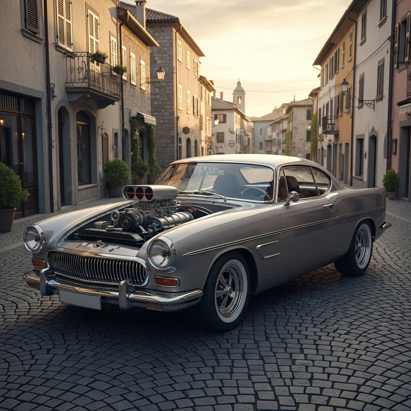 Vintage Car: A Retro-Futuristic Marvel Vintage Car: A Retro-Futuristic Marvel