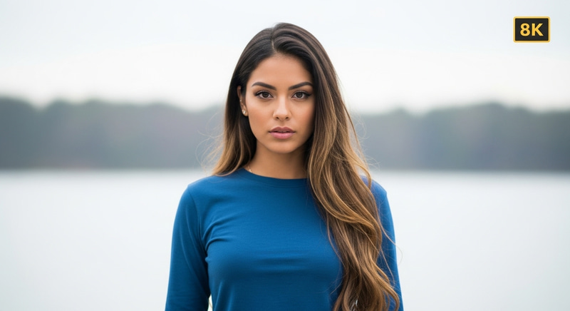 Young Morena Woman | Stunning 8K UHD Portrait Shot Young Morena Woman | Stunning 8K UHD Portrait Shot