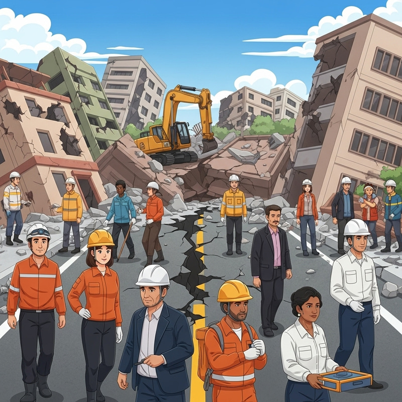 Taiwan Earthquake Aftermath: Devastation & Resilience Captured