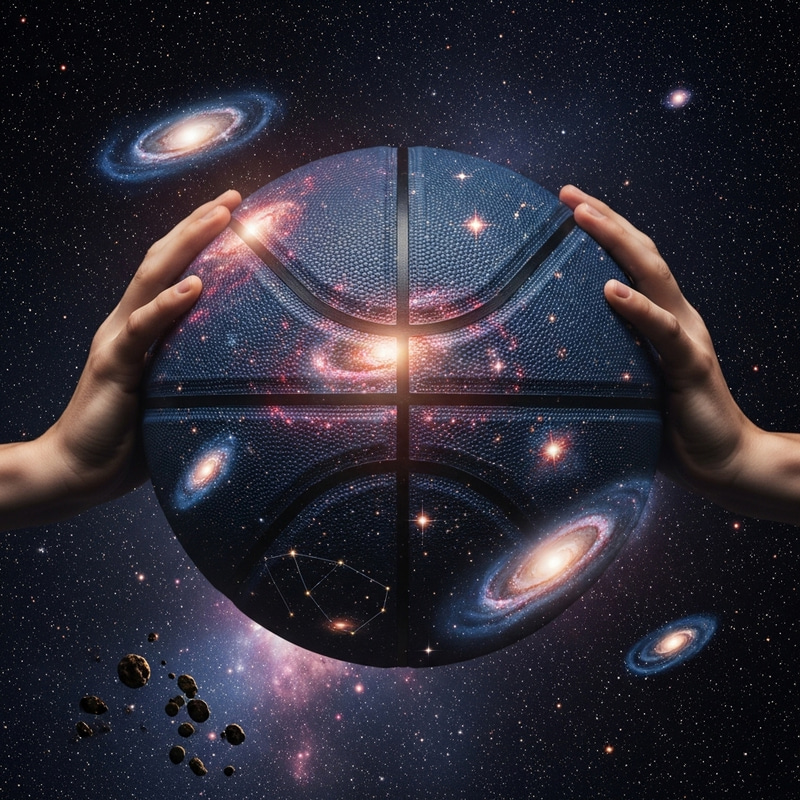 Out-of-This-World Basketball Concept | Surreal Galactic Design Out-of-This-World Basketball Concept | Surreal Galactic Design