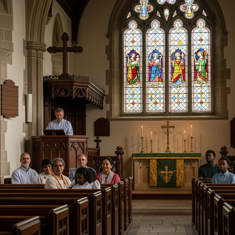 Spiritual Family Gathering at Serene Church | Motivating Encouragement