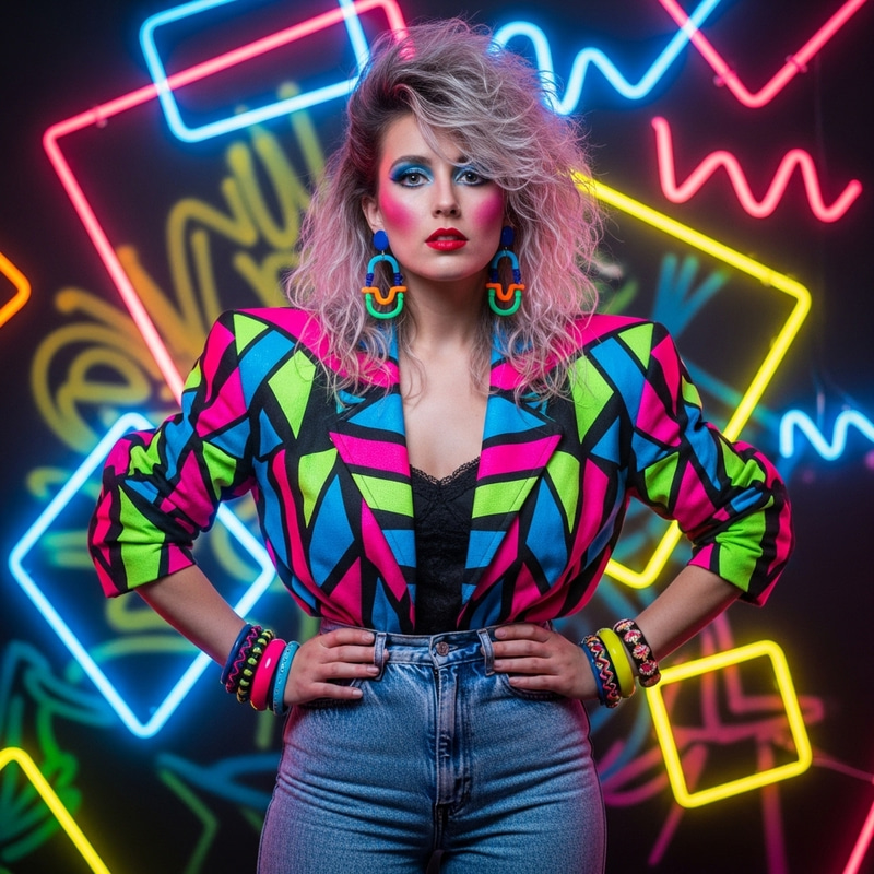 1980s Fashion Trends: Stylish Icon | Retro Vibes