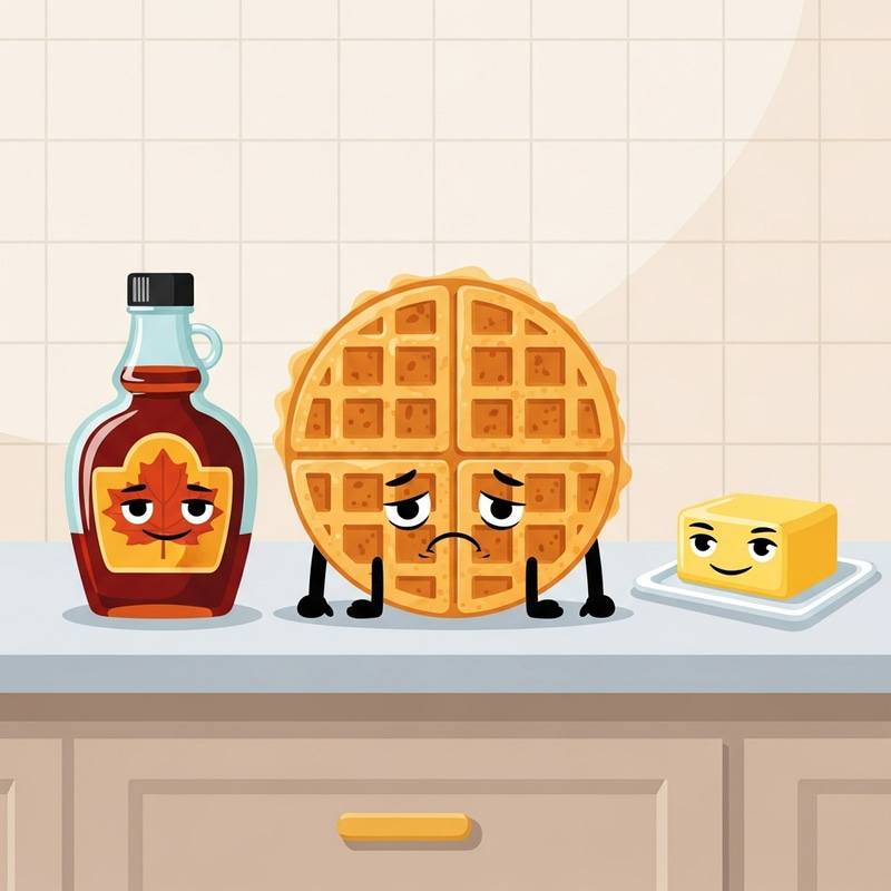 Waffle Defeated: A Whimsical Breakfast Story
