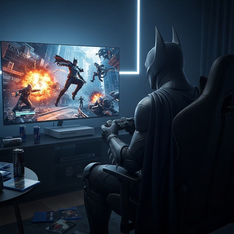Бетман Gaming on PS5: Thrilling Gameplay of the Dark Knight