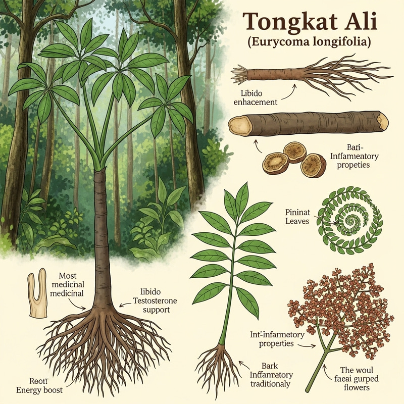 Visual Guide to Tongkat Ali: Benefits & Uses Explained Visual Guide to Tongkat Ali: Benefits & Uses Explained