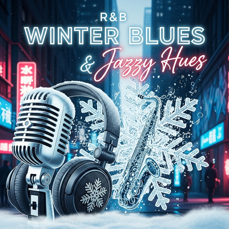 R&B & Jazz Album Cover Design | Urban Winter Vibes R&B & Jazz Album Cover Design | Urban Winter Vibes