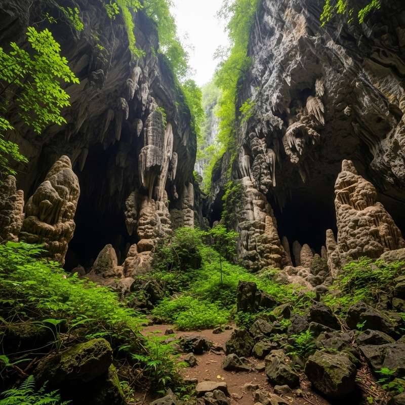 Tabon Caves: Surreal Abstract Realism in Philippines Tabon Caves: Surreal Abstract Realism in Philippines