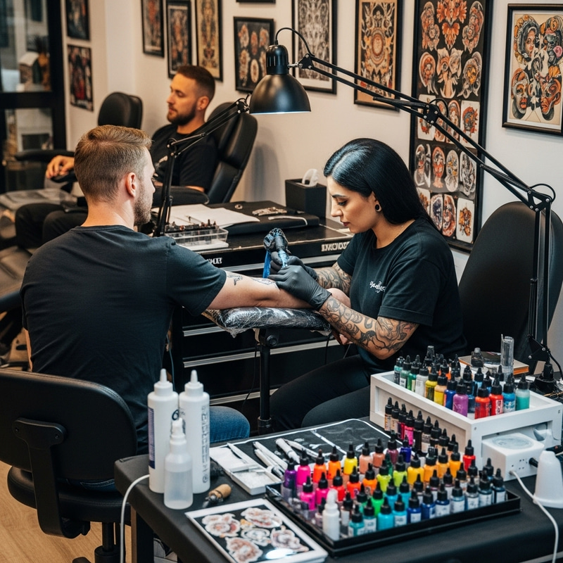 Tattoo Salon | Modern Interior and Artistic Vibes Tattoo Salon | Modern Interior and Artistic Vibes
