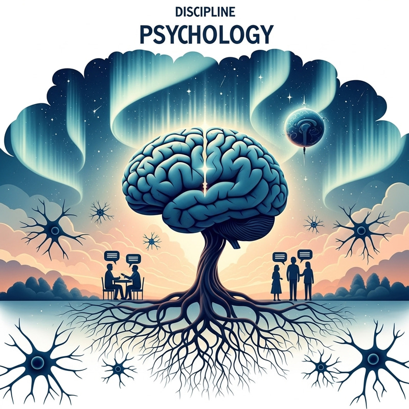 Abstract Psychology Landscape: Envisioning the Human Mind Abstract Psychology Landscape: Envisioning the Human Mind