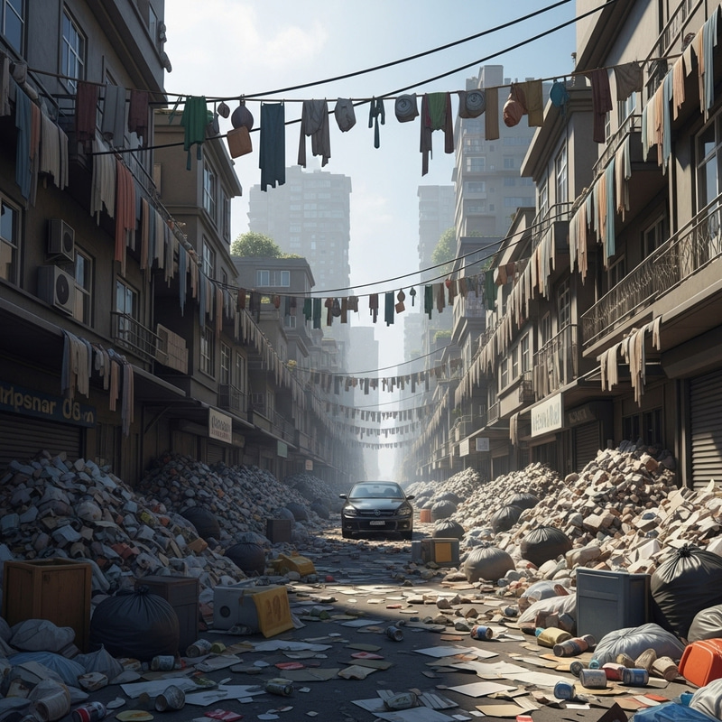 City Garbage Crisis: Severe Waste Problem Revealed City Garbage Crisis: Severe Waste Problem Revealed