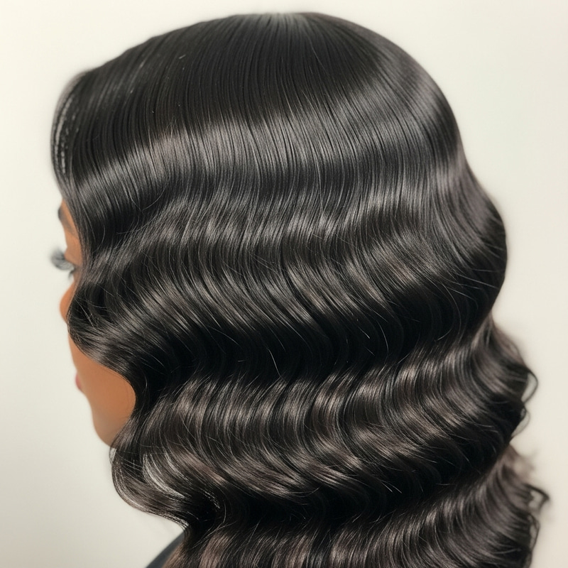 Stylish Wave Haircut: Elegance & Sophistication Stylish Wave Haircut: Elegance & Sophistication