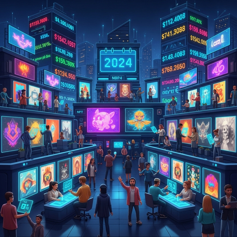 2024 NFT Boom: Crypto Bull Run Impacts Digital Art Market