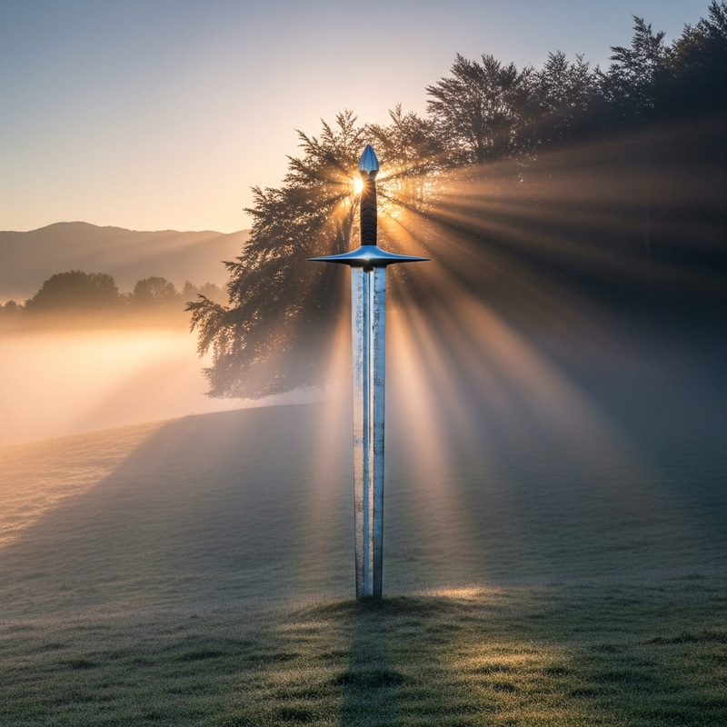 Majestic Sword Tree: Ethereal Landscape Marvel Majestic Sword Tree: Ethereal Landscape Marvel