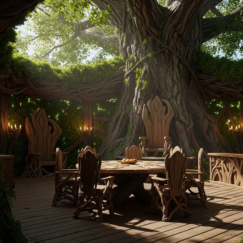 Enchanting Tree Council Room Interior Enchanting Tree Council Room Interior