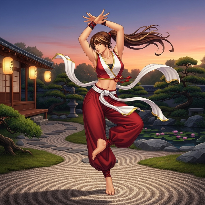 KOF Mai Shiranui Dance - Captivating King of Fighters Performance KOF Mai Shiranui Dance - Captivating King of Fighters Performance