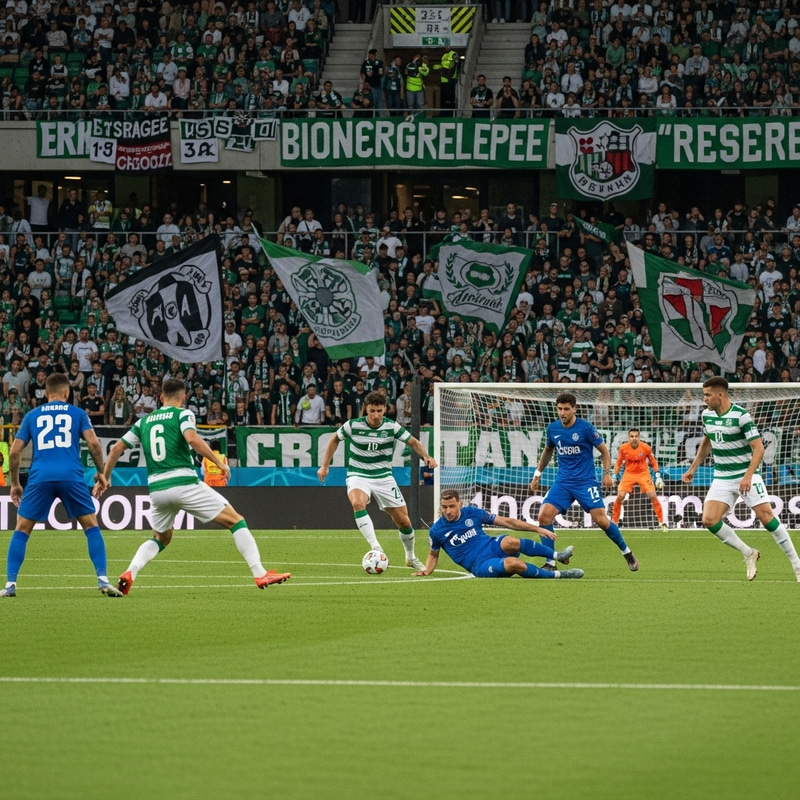 Dynamic Football Spectacle: Radomiak vs. MKP Pogoń Siedlce Dynamic Football Spectacle: Radomiak vs. MKP Pogoń Siedlce