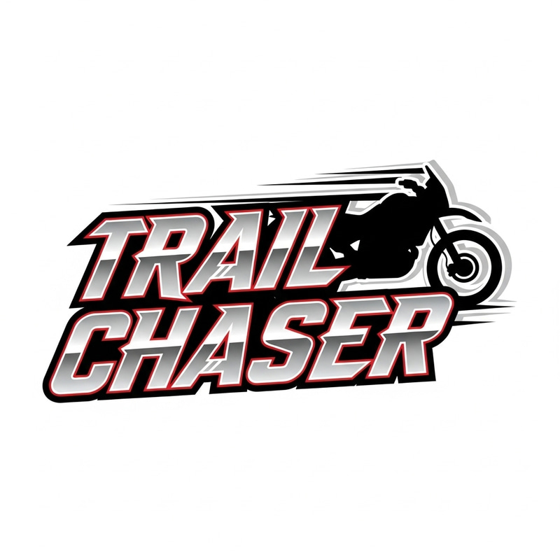 Custom Motorcycle Logo Design | Trail Chaser Branding Custom Motorcycle Logo Design | Trail Chaser Branding