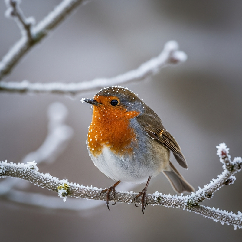 Lonely Small Bird - Discover Nature's Charm