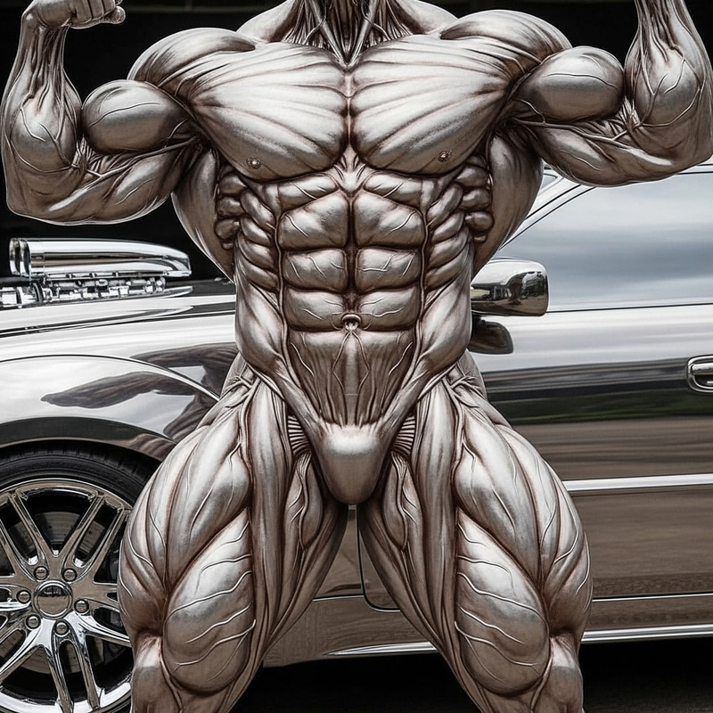 Muscle-Inspired Vehicle | Strong Body Aesthetics Muscle-Inspired Vehicle | Strong Body Aesthetics