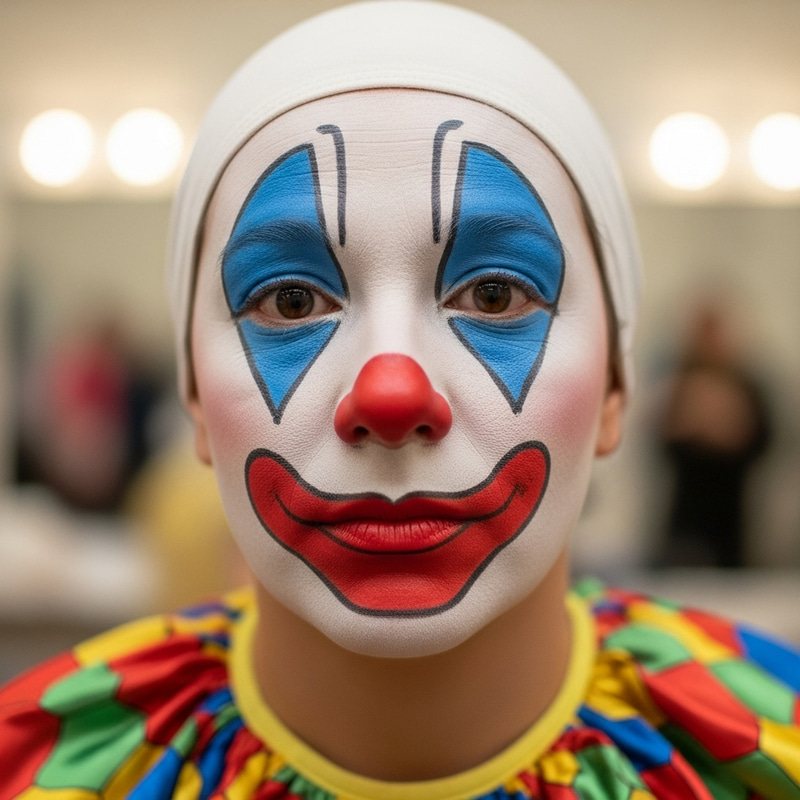 Clown Face Art: Expressive & Creative Designs Clown Face Art: Expressive & Creative Designs