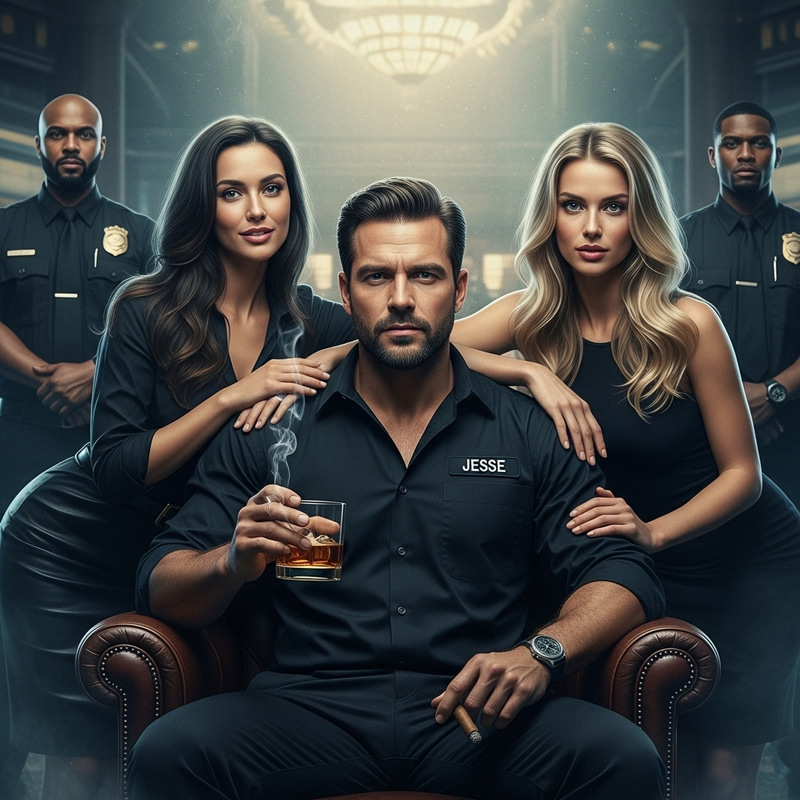 Luxurious Casino Scene with Jesse and Entourage Luxurious Casino Scene with Jesse and Entourage