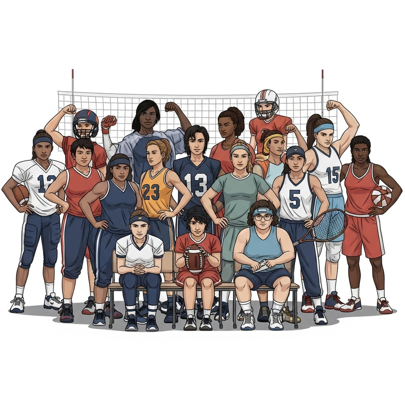 Inspirational Women Unite in Sports Across Ethnicities & Sizes