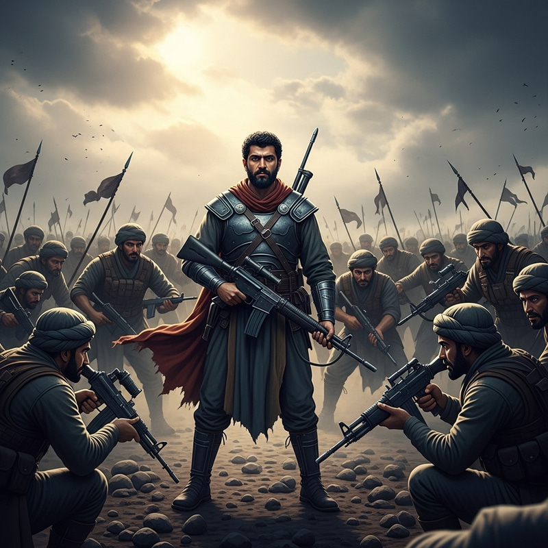 Valiant Soldier's Courageous Final Stand Amid Overwhelming Odds Valiant Soldier's Courageous Final Stand Amid Overwhelming Odds