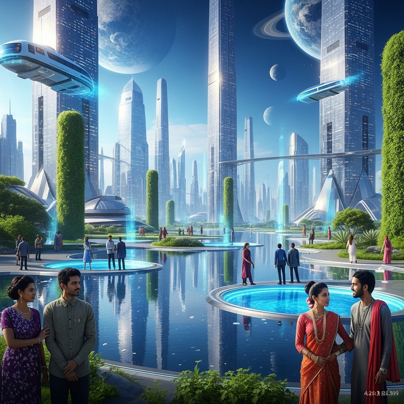 Tranquil Future: Year 4,28,899 World of Unity & Progression Tranquil Future: Year 4,28,899 World of Unity & Progression