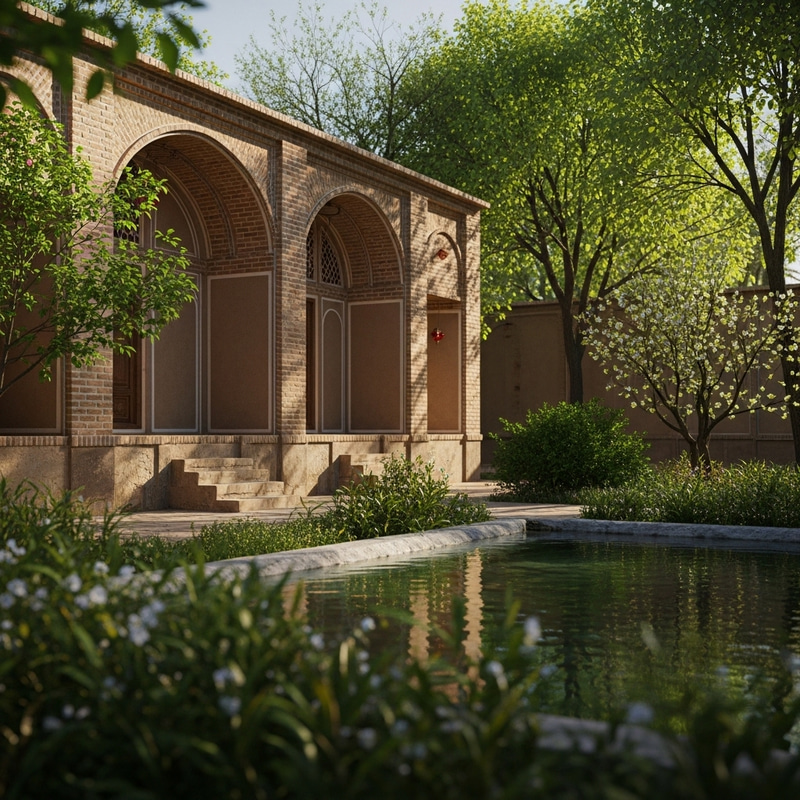 Noruz Persian House: Rebirth at Old House Surrounded by Nature