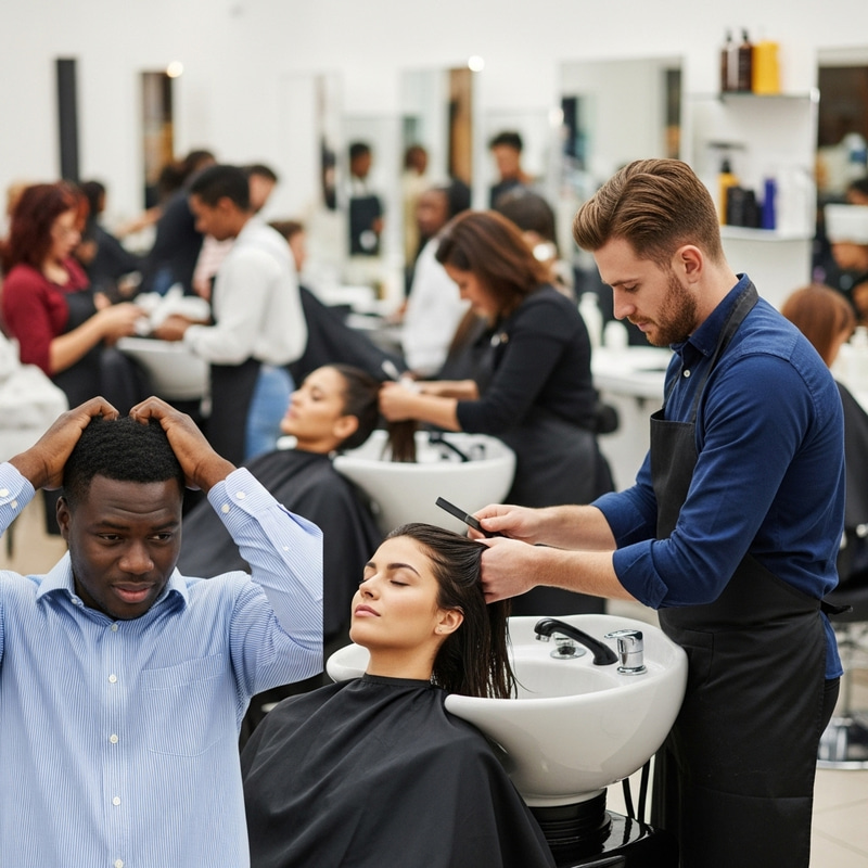 Diverse Hair Salon: Itchy Head, Hair Wash & Overcrowding Diverse Hair Salon: Itchy Head, Hair Wash & Overcrowding