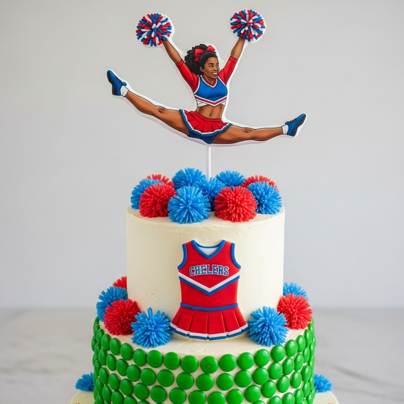 Cheerleading Style Cake Celebration Cheerleading Style Cake Celebration