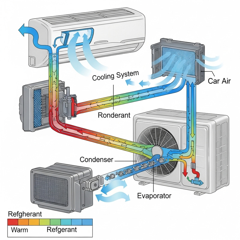 Illustrated Guide to Air Conditioning Cooling System Components Illustrated Guide to Air Conditioning Cooling System Components