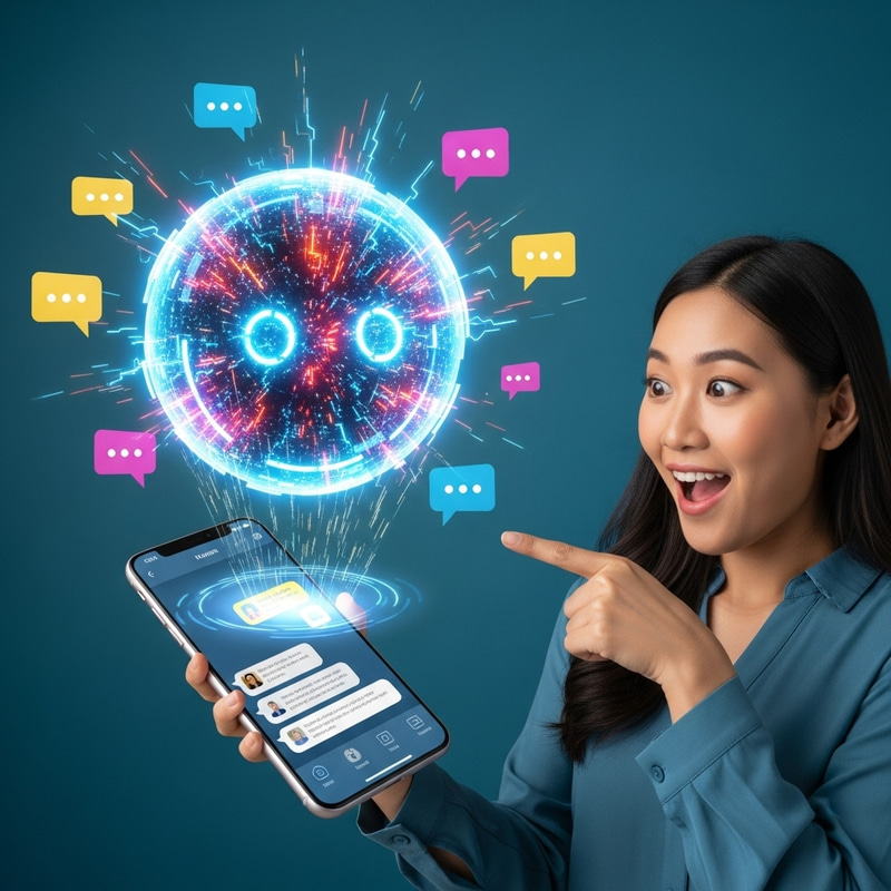 Innovative Snapchat AI for Messaging | Vibrant Colors Innovative Snapchat AI for Messaging | Vibrant Colors