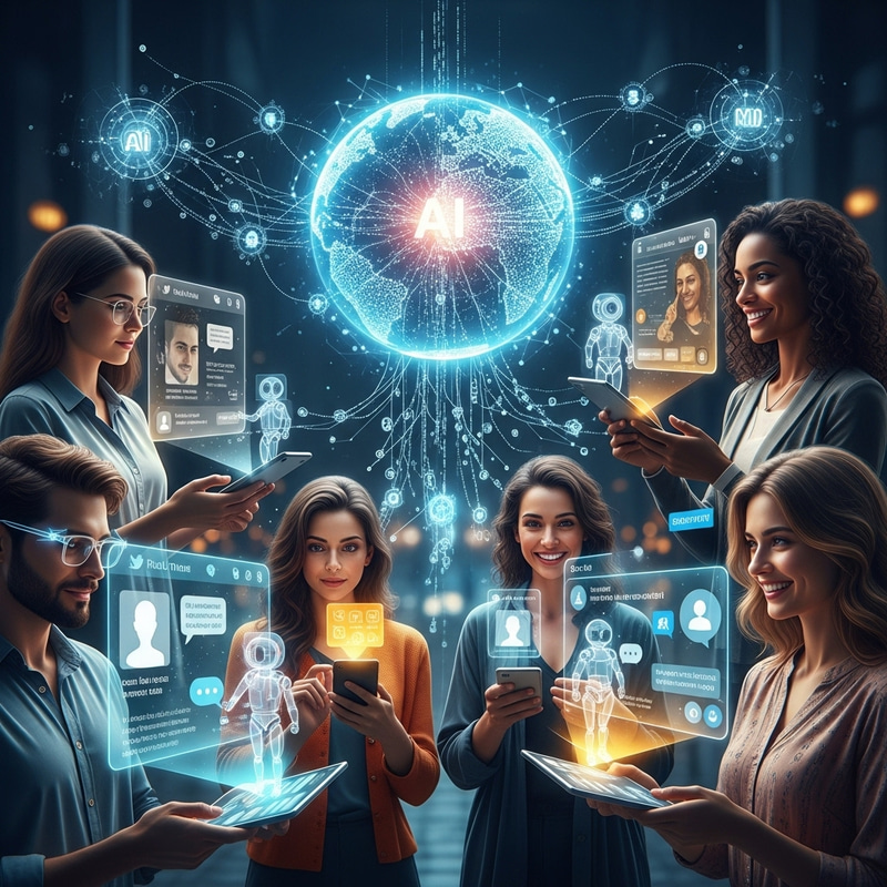 Augmented Human Interaction & AI in Social Media