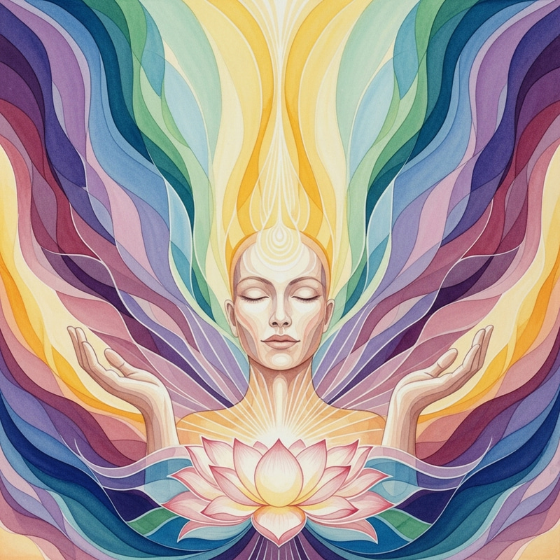 Symptoms of Spiritual Awakening Watercolor Vision Symptoms of Spiritual Awakening Watercolor Vision