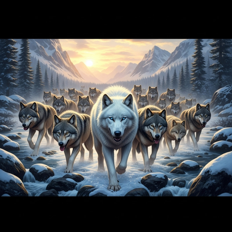Wild Wolf Army - Strength and Unity Wild Wolf Army - Strength and Unity
