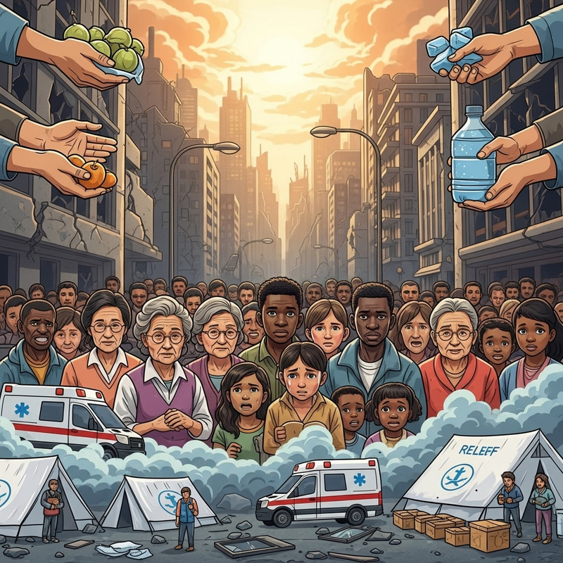 Aid & Support for Civilian Population in Crisis