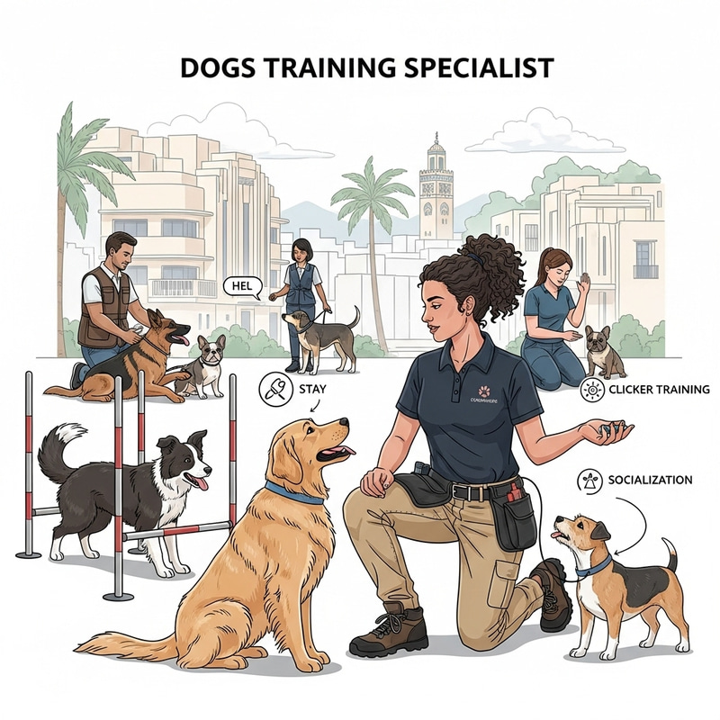 Professional Dog Training Techniques in Casablanca Professional Dog Training Techniques in Casablanca