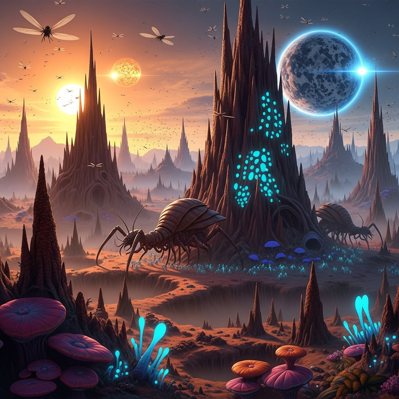 Fantastic Planet Infested with Termites