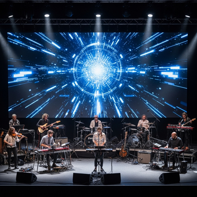 Enhance Stage Performance with Electronic & Real Instrument Fusion Enhance Stage Performance with Electronic & Real Instrument Fusion