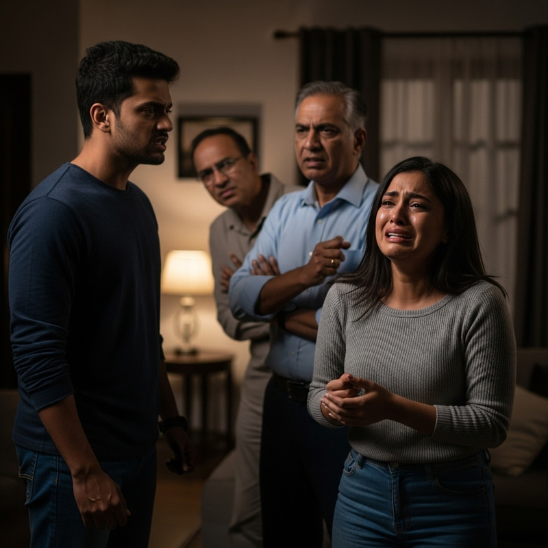 Cinematic Emotional Scene: Distress in a Family Setting